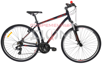 Велосипед городской Aist Cross 1.0 W 28 17 черный 2020